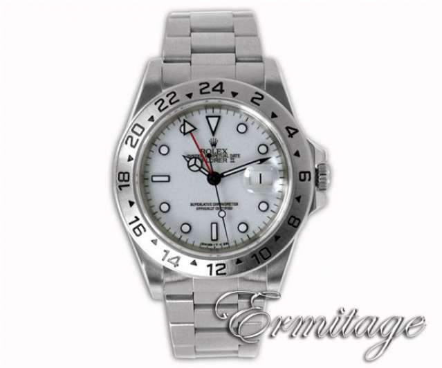 Pre-Owned Rolex Explorer II 16570 Steel Year 1998